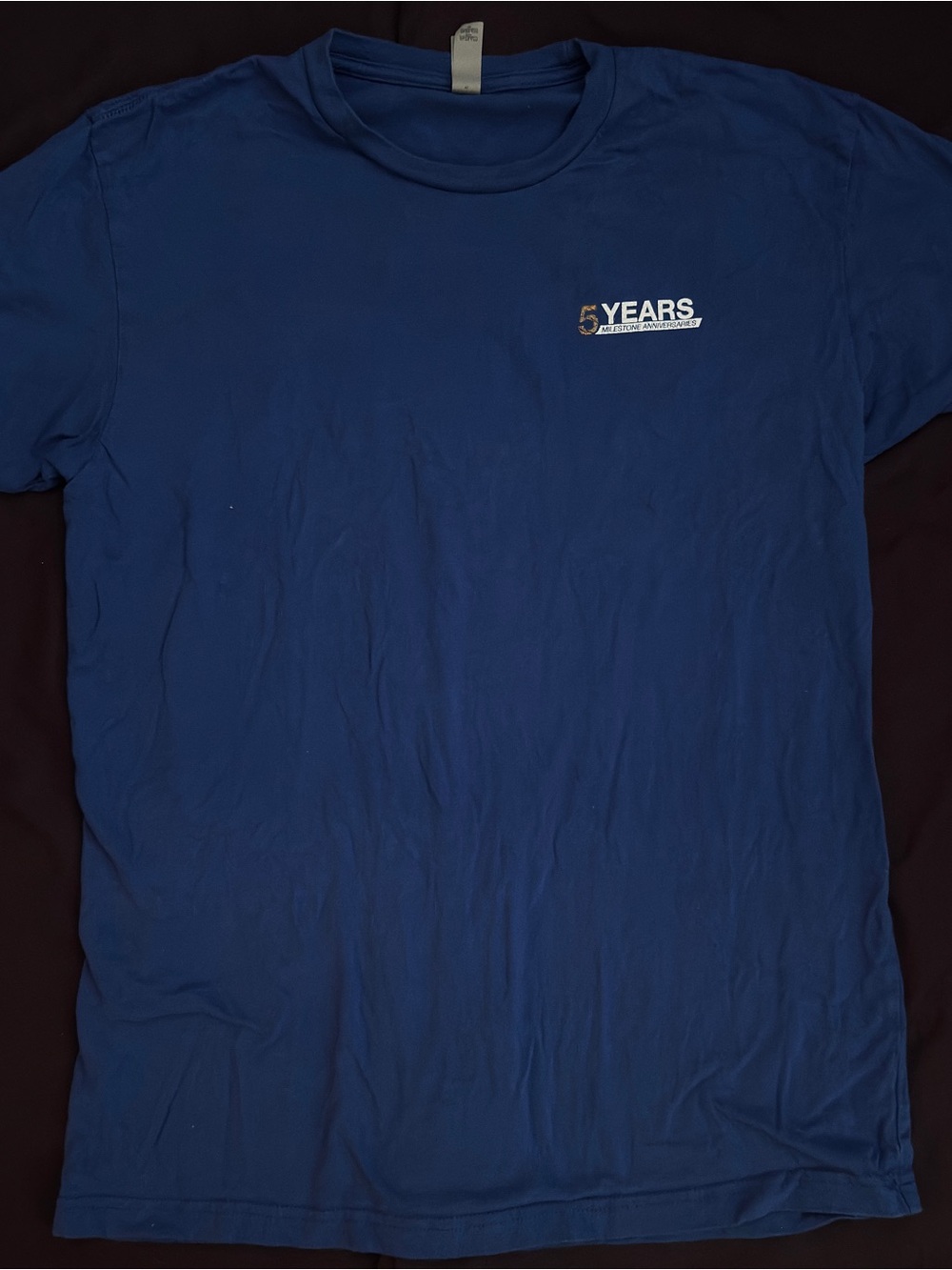 Blue 5 Years Graphic Tee